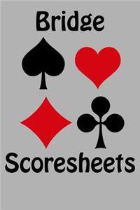 Bridge Scoresheets