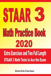 STAAR 3 Math Practice Book 2020