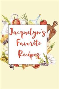 Jacquelyn's Favorite Recipes