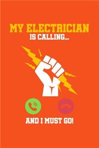My Electrician is calling and I must go