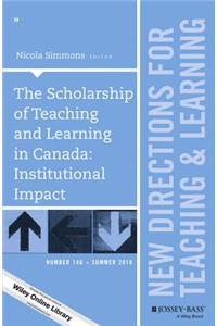 The Scholarship of Teaching and Learning in Canada: Institutional Impact