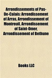 Arrondissements of Pas-de-Calais