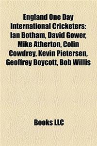 England One Day International Cricketers