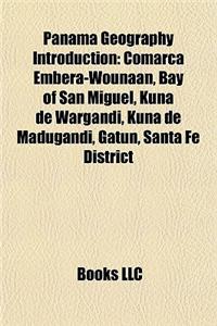 Panama Geography Introduction