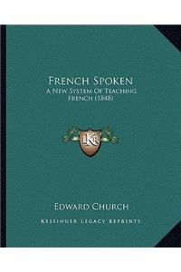 French Spoken