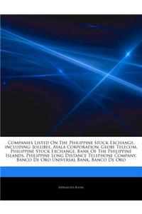 Articles on Companies Listed on the Philippine Stock Exchange, Including