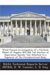 Wind-Tunnel Investigation of a 0.6-Scale Model of Hughes MX-904 Tail Surface at Supersonic Speeds