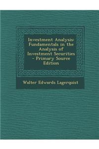 Investment Analysis