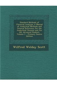 Standard Methods of Chemical Analysis