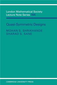 Quasi-Symmetric Designs