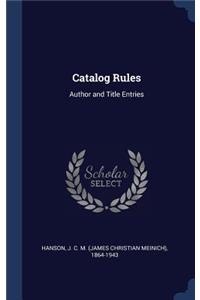 Catalog Rules