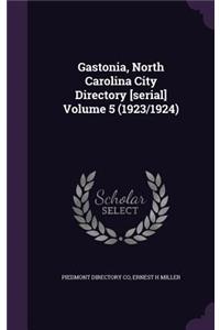 Gastonia, North Carolina City Directory [Serial] Volume 5 (1923/1924)