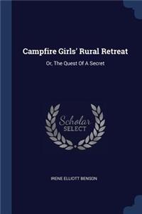 Campfire Girls' Rural Retreat