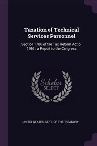 Taxation of Technical Services Personnel