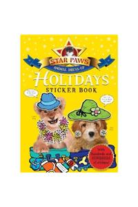 Holidays Sticker Book: Star Paws