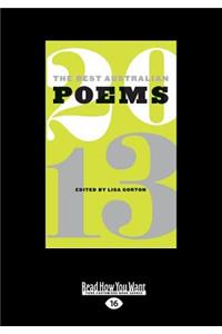The Best Australian Poems 2013