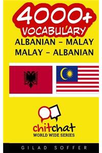 4000+ Albanian - Malay Malay - Albanian Vocabulary