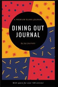 Blank Dining Out Journal