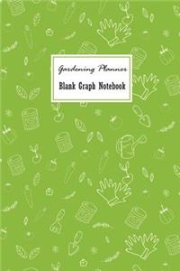 Gardening Planner Blank Graph Notebook