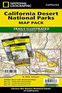 California Desert National Parks [Map Pack Bundle]