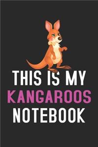 This Is My Kangaroos Notebook
