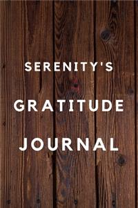 Serenity's Gratitude Journal