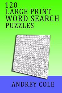 120 Large Print Word Search Puzzles