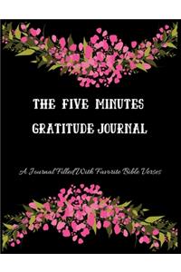 The Five Minutes Gratitude Journal