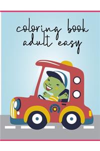 Coloring Book Adult Easy