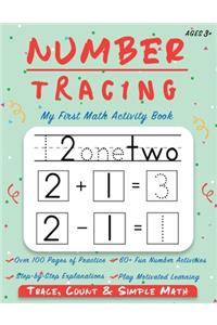 Number Tracing - My First Math Activity Book
