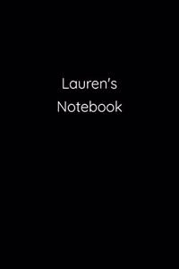 Lauren's Notebook