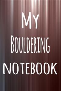 My Bouldering Notebook