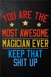 You Are The Most Awesome Magician Ever Keep That Shit Up