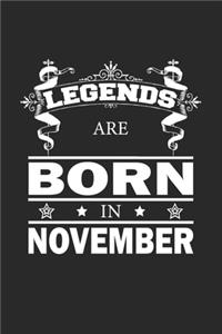 Legends Are Born In November