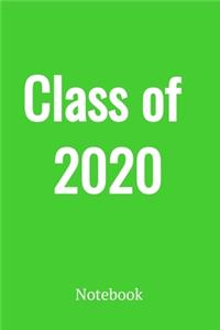 Class of 2020 Notebook