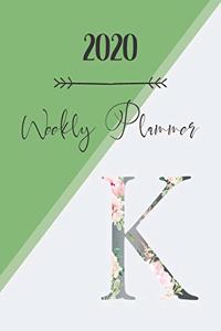 2020 Weekly Planner K