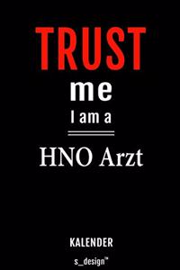 Kalender für HNO Ärzte / HNO Arzt / HNO Ärztin