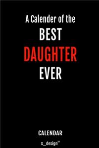 Calendar for Daughters / Daughter