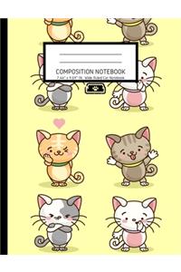 Cat Composition Notebook