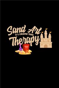 Sand art is cheaper than therapy