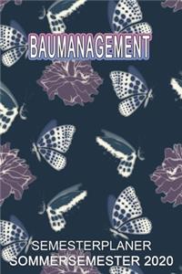 Baumanagement Semesterplaner - Sommersemester 2020