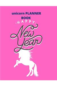planner book gift unicorn