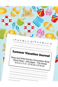 Summer Vacation Journal