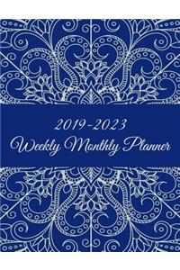 2019-2023 Weekly Monthly Planner