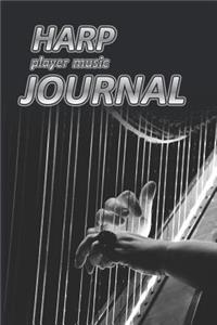 Harp Player Music Journal