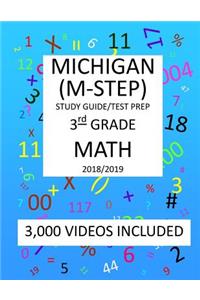 3rd Grade MICHIGAN M-STEP, 2019 MATH, Test Prep