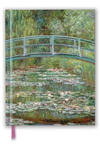 Claude Monet: Bridge over a Pond of Water Lilies (Blank Sketch Book)