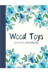 Wood Toys Journal Notebook