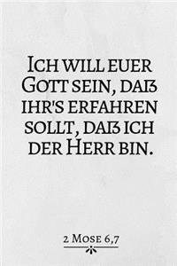 Ich Will Euer Gott..