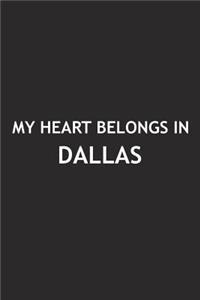 My Heart Belongs in Dallas